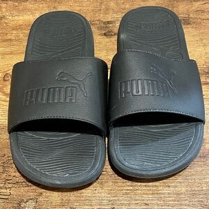 Puma Classic Black Slides